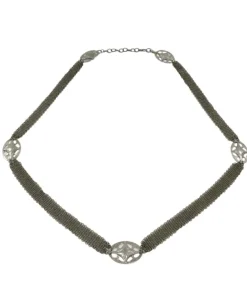 Ceinture Métal Et Argent
