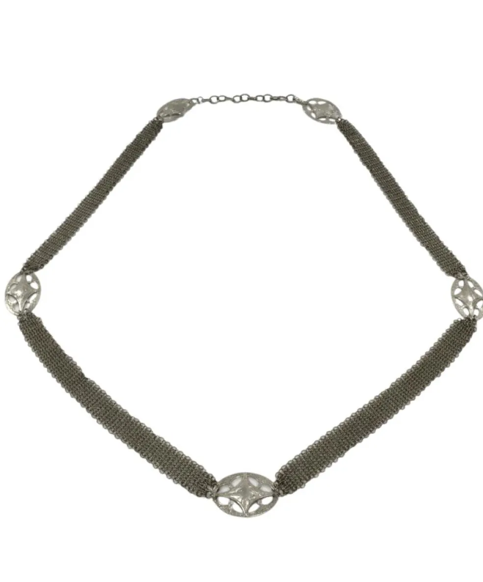 Ceinture Métal Et Argent