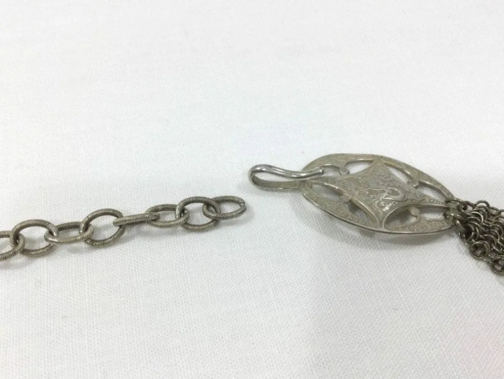 Ceinture Métal Et Argent