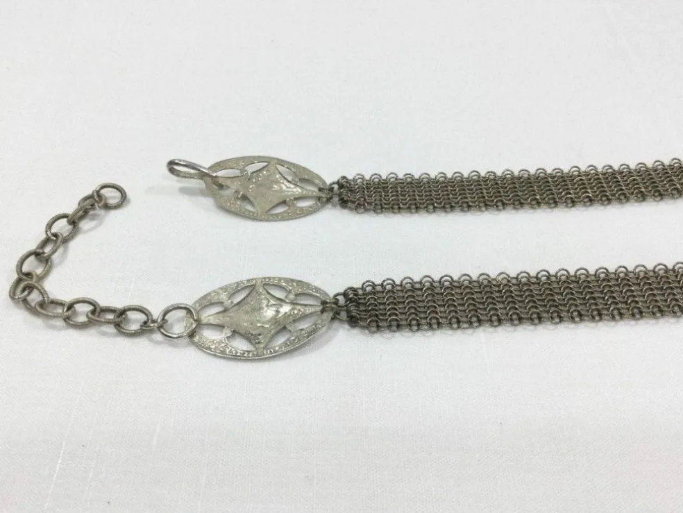 Ceinture Métal Et Argent