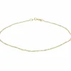 CHAINE DE CHEVILLE MAILLE FANTAISIE