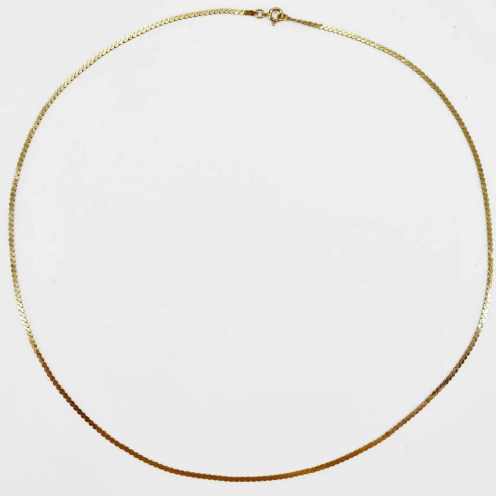 Chaine en or jaune maille fantaisie