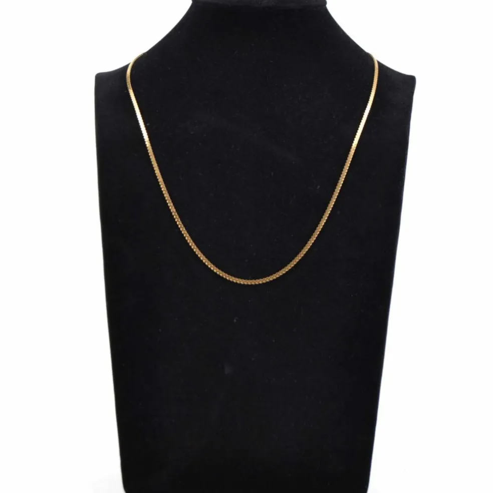 Chaine en or jaune maille fantaisie
