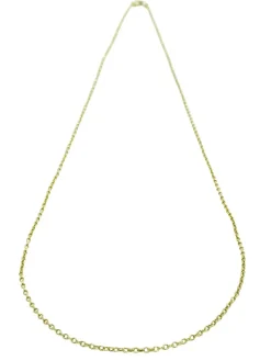 Chaine en or maille forçat