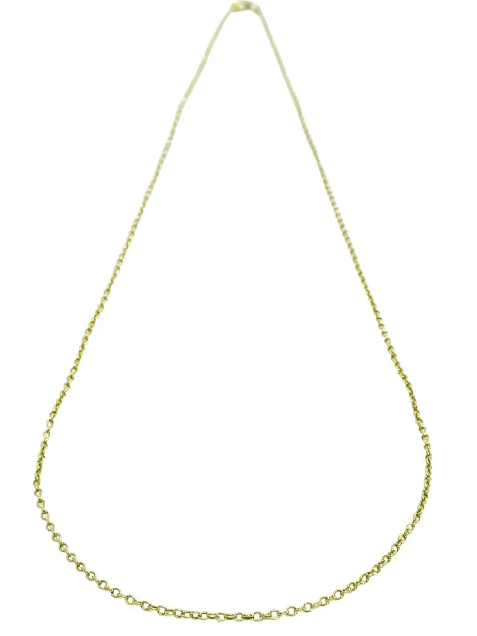 Chaine en or maille forçat