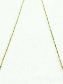 Chaine en or maille forçat