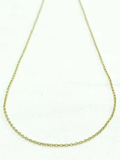 Chaine en or maille forçat