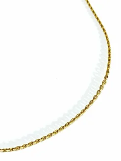 Chaine en or maille forçat