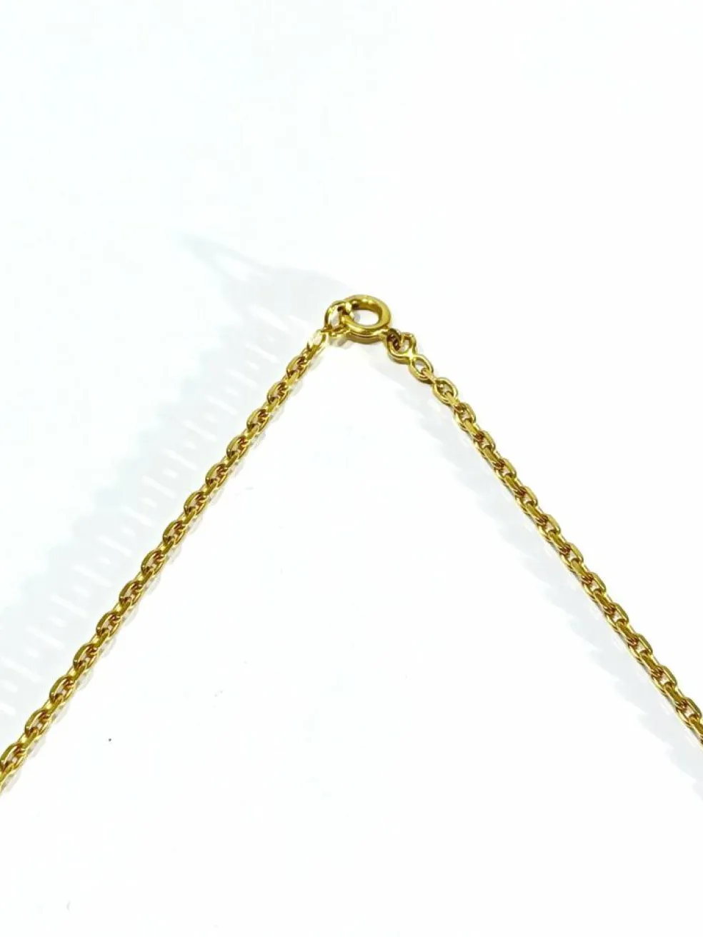 Chaine en or maille forçat