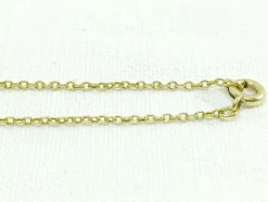 Chaine en or maille forçat