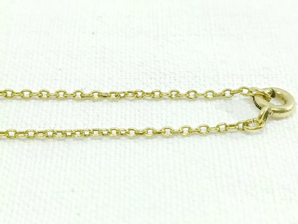 Chaine en or maille forçat