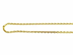 Chaine en or maille forçat
