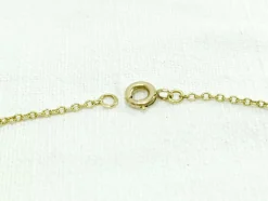 Chaine en or maille forçat