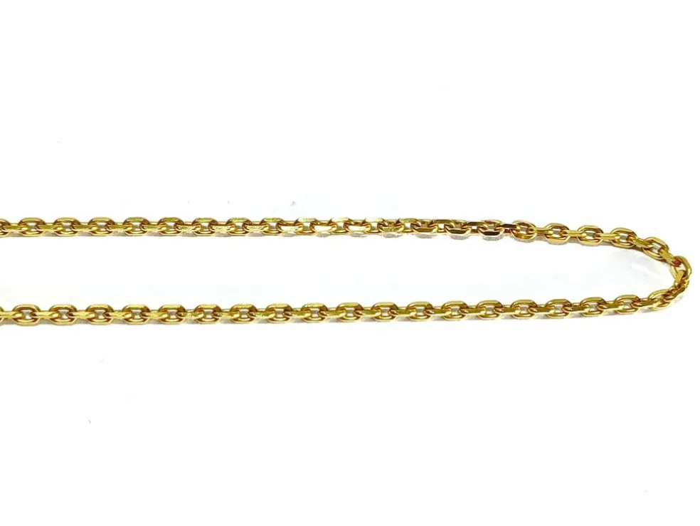 Chaine en or maille forçat
