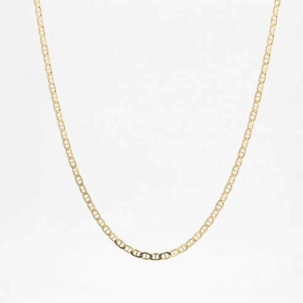 Chaine en or maille marine
