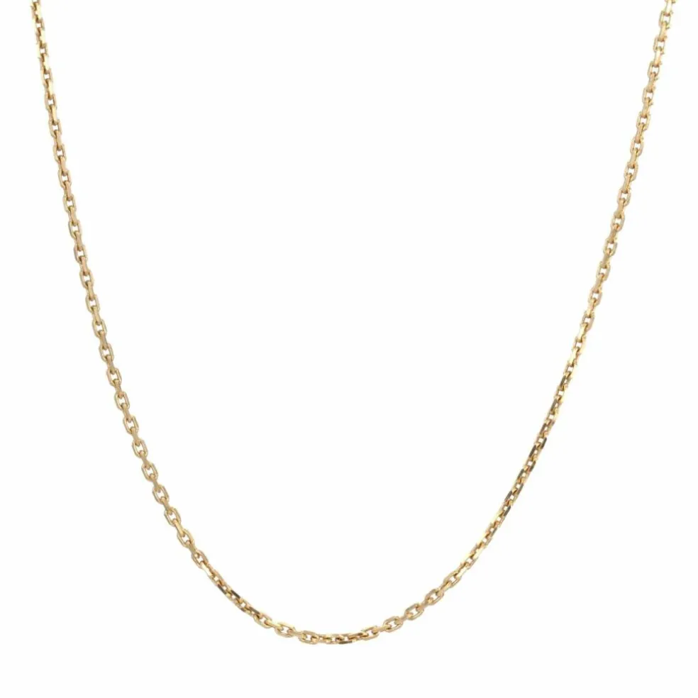 Chaine en or rose maille Y