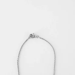 Chaine et pendentif diamant or blanc 18K