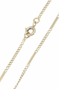 Chaine maille bâton Or jaune