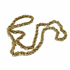 Chaine Maille byzantine en Or jaune