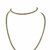 Chaine Maille Corde Or