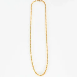 Chaine maille en or jaune