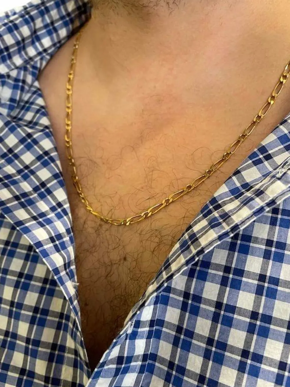 CHAINE MAILLE FIGARO ALTERNÉE