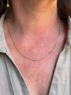 CHAINE MAILLE FORÇAT DIAMANTÉE