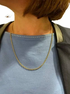 CHAINE MAILLE FORÇAT DIAMANTÉE