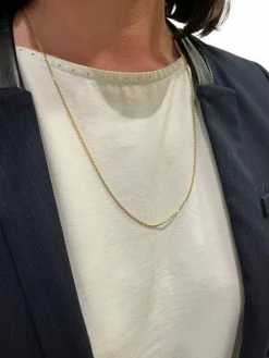 CHAINE MAILLE FORÇAT DIAMANTÉE