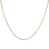 Chaine maille forçat limée or jaune