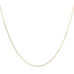 Chaine maille forçat limée or