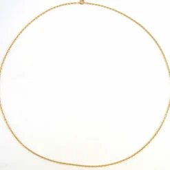 Chaine maille forçat limée or jaune