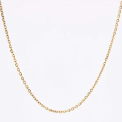 Chaine maille forçat limée or jaune