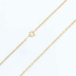 Chaine maille forçat limée or jaune