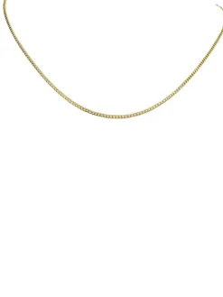 Chaine maille forçat or jaune