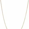 Chaine maille forçat or jaune
