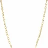 Chaine maille forçat or jaune