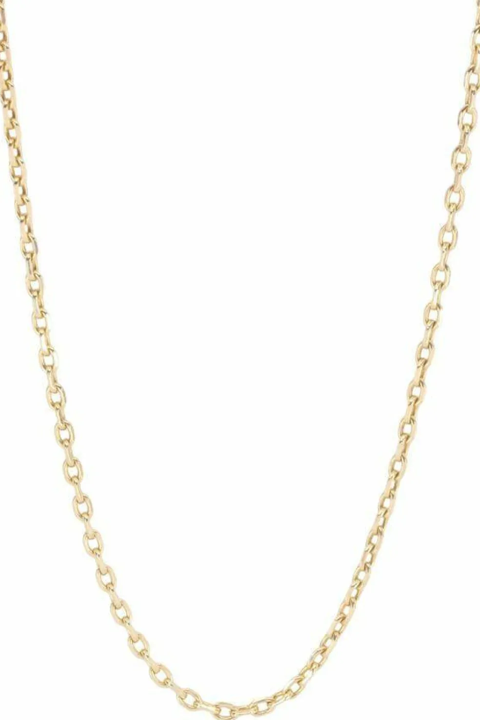 Chaine maille forçat or jaune
