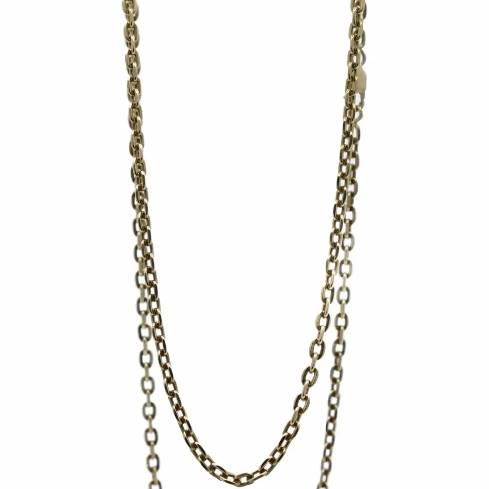 Chaine maille forçat Or jaune