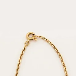 Chaine maille forçat or jaune