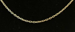 Chaine maille forçat or jaune
