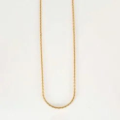 Chaine maille forçat or jaune