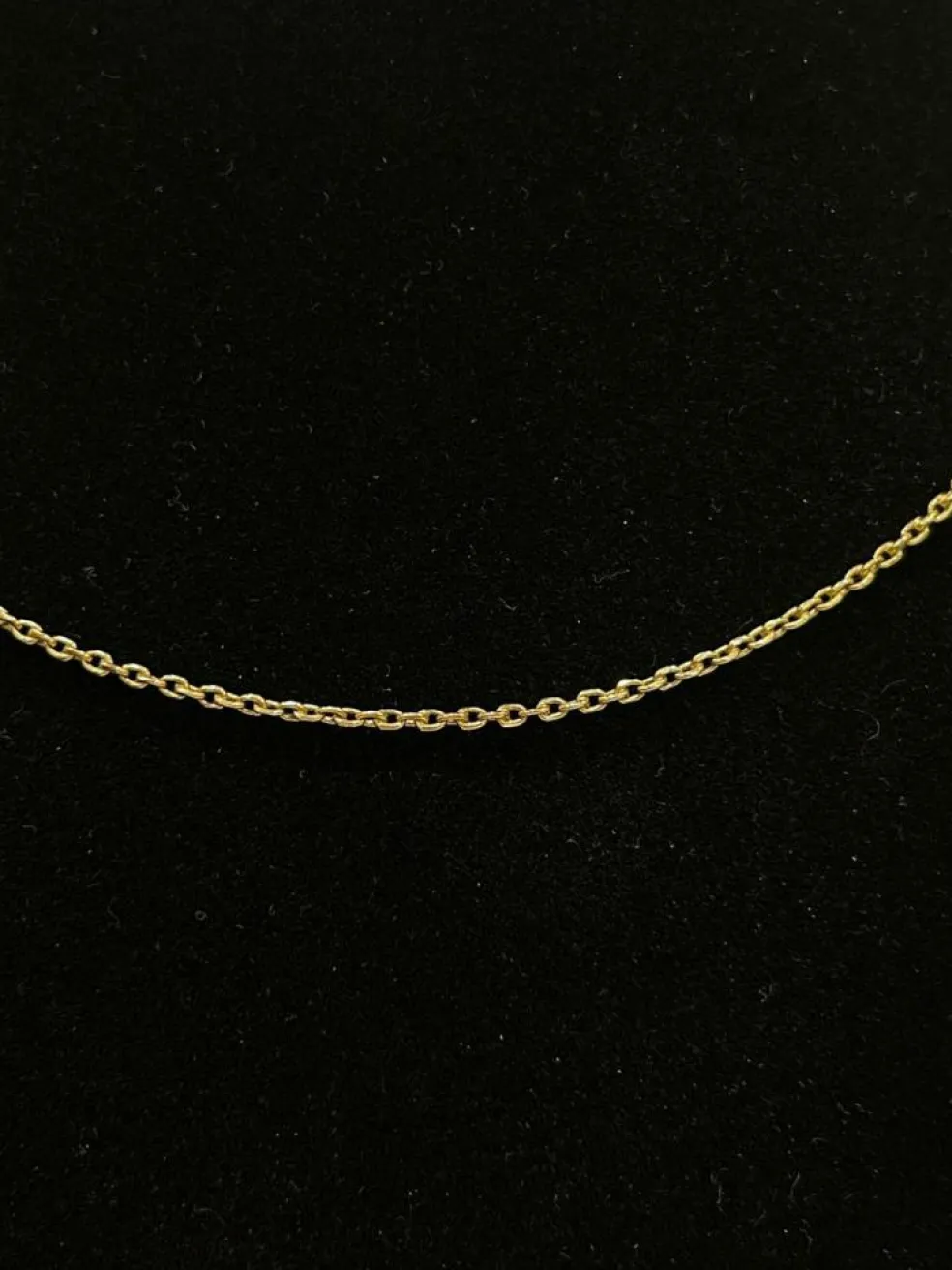Chaine maille forçat or jaune