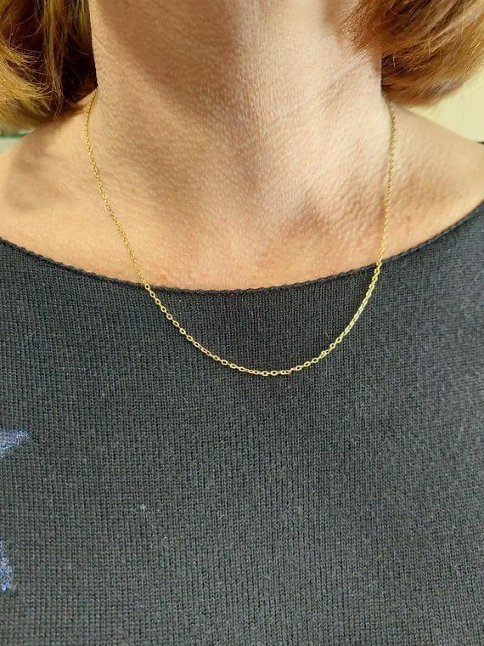 CHAINE MAILLE FORÇAT PLATE