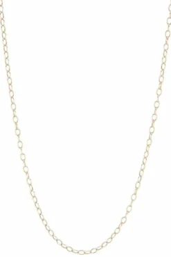 chaine maille forçat ronde or jaune