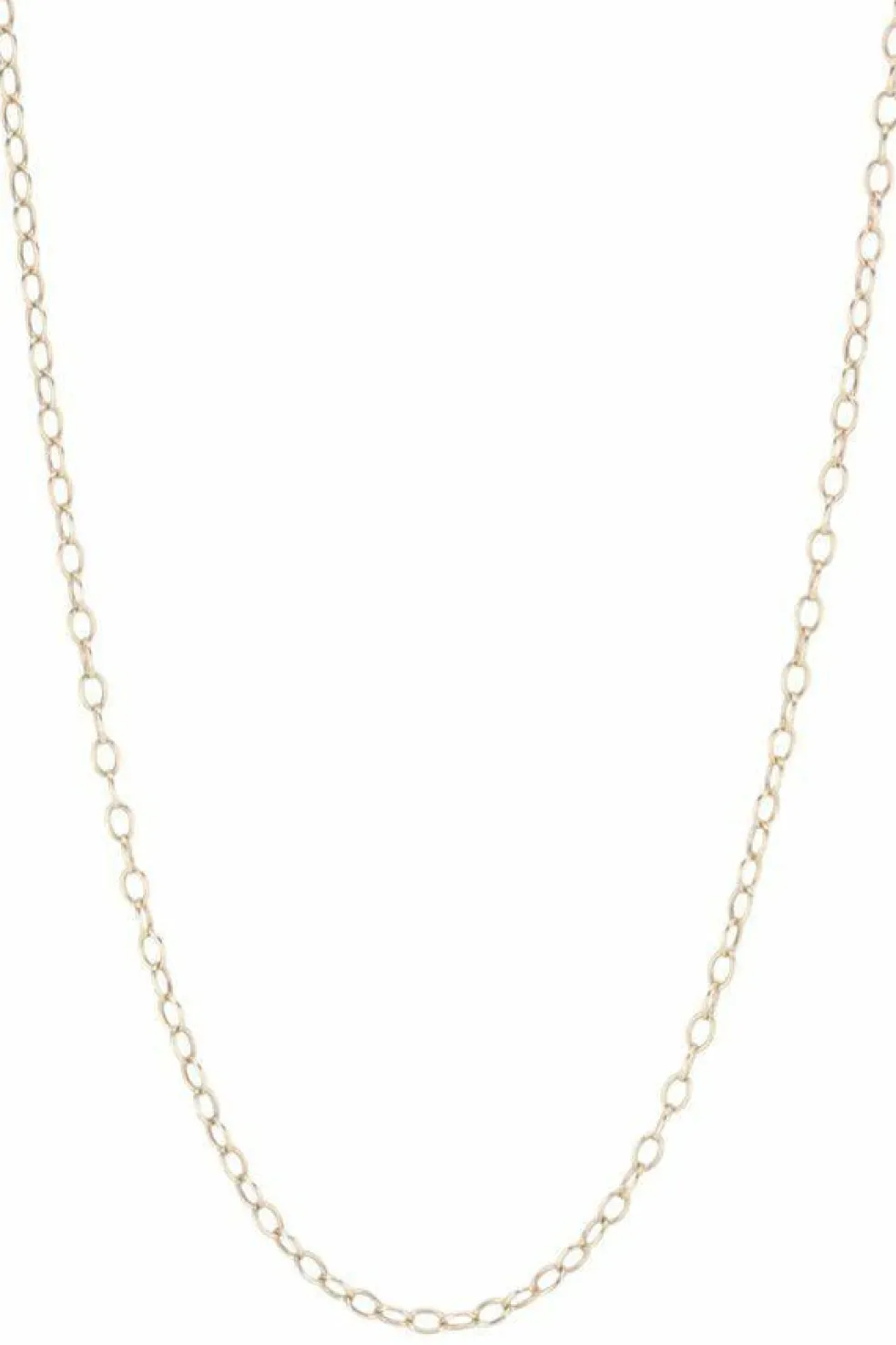 chaine maille forçat ronde or jaune