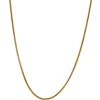 Chaine maille gourmette en or jaune 18k