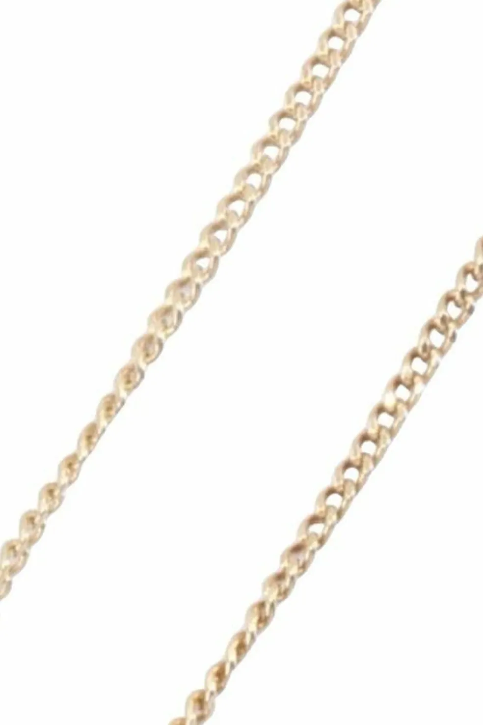 Chaine maille gourmette Or jaune