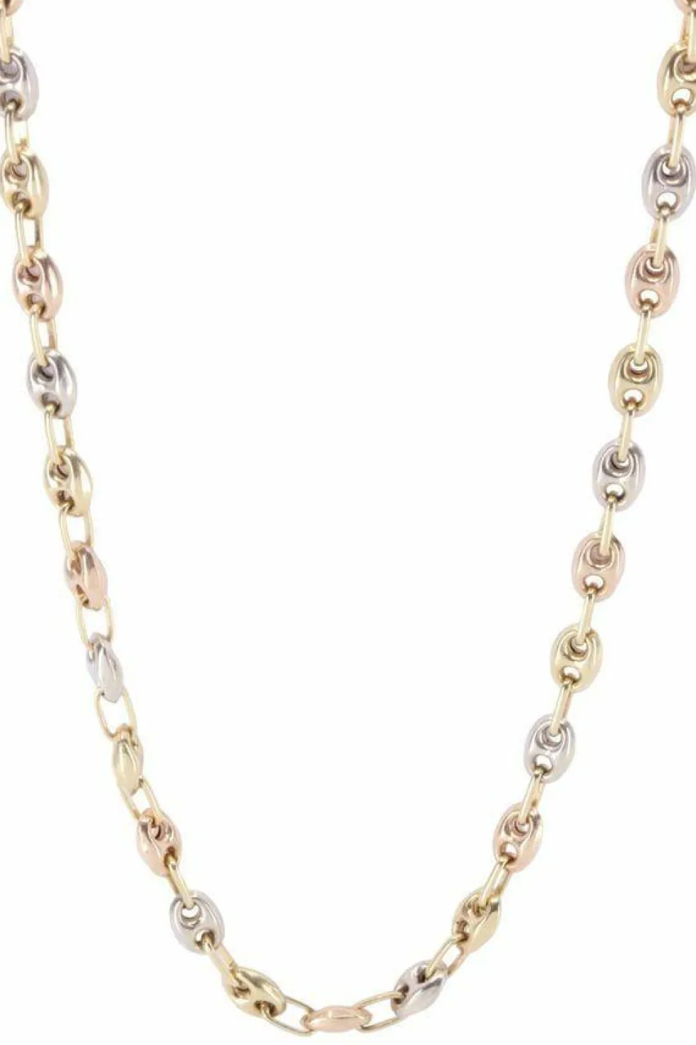 CHAINE MAILLE GRAIN DE CAFÉ 3 ORS