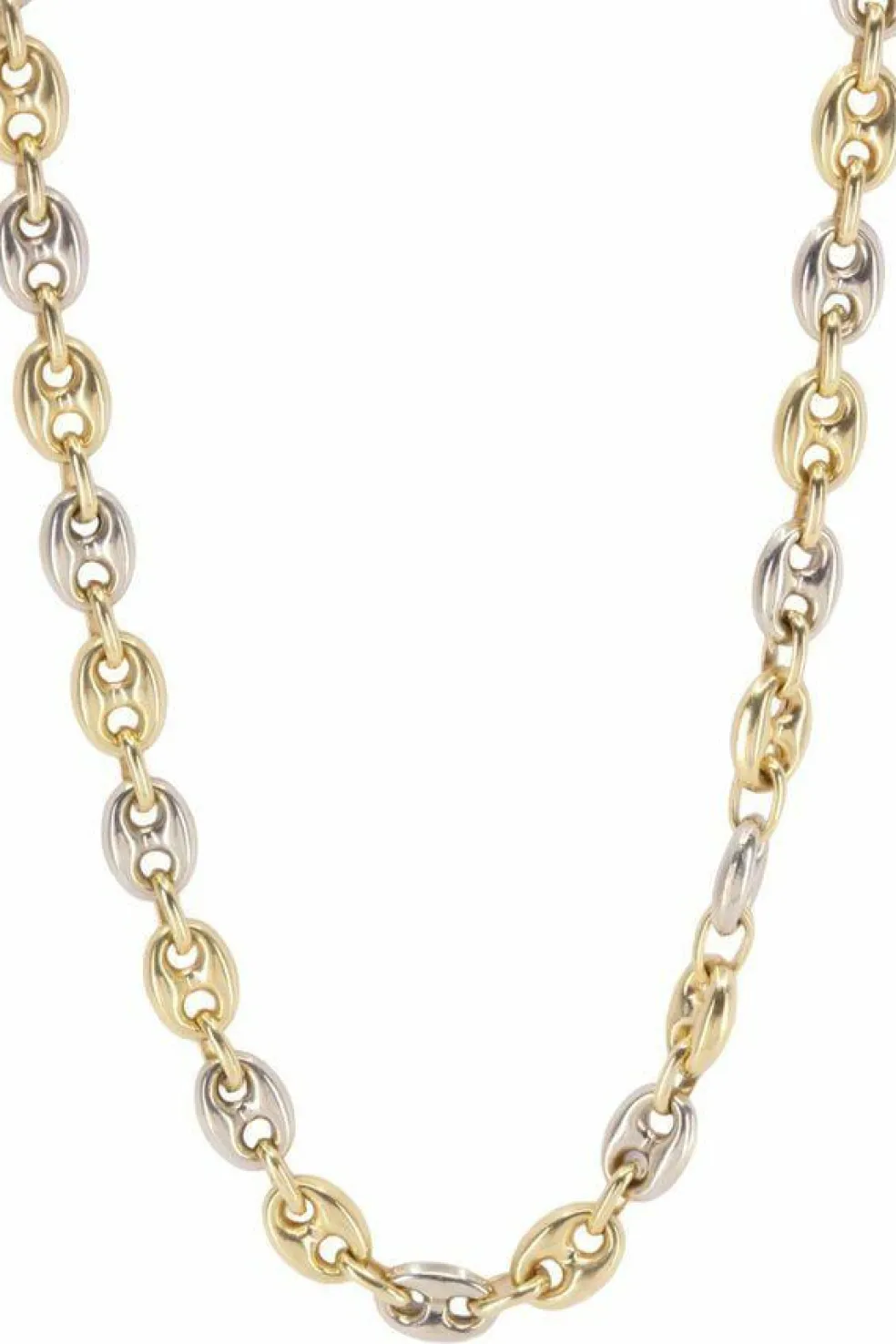 CHAINE MAILLE GRAIN DE CAFÉ